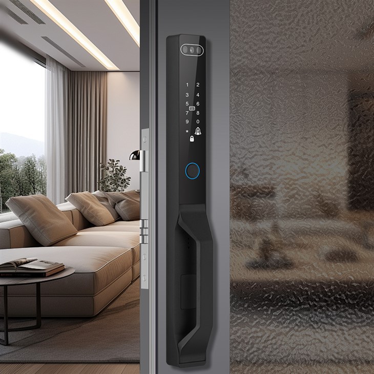 3D Face Fingerprint Smart Lock For Sliding Door